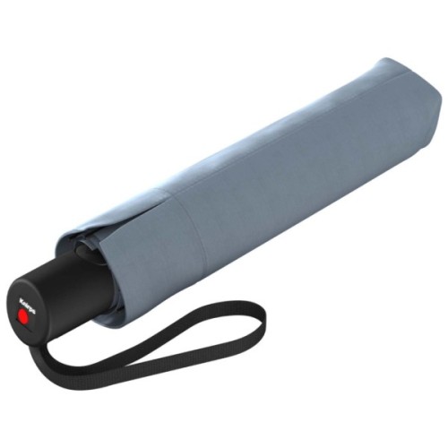 Парасоля Knirps A.200 Medium Duomatic Fog Black HeatShield автомат, складана (Kn95-7201-88082)