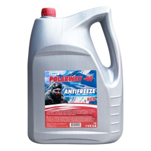 Антифриз МФК "POLAR WAY" червоний 8,87кг (148478)
