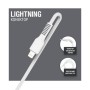 Дата кабель USB 2.0 AM to Lightning 1.2m AL-CBCOLOR-L1WT White ACCLAB (1283126518225)