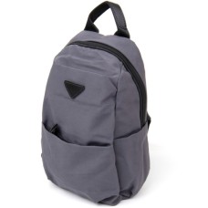 Сумка Vintage Через плече нейлон Сіра (20630)