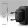 Зарядний пристрій AXAGON 1xUSB QC4.0 + 1xUSB-C PD45W PPS black (ACU-PQ45)