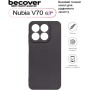 Чохол до мобільного телефона BeCover Nubia V70 Black (713560)