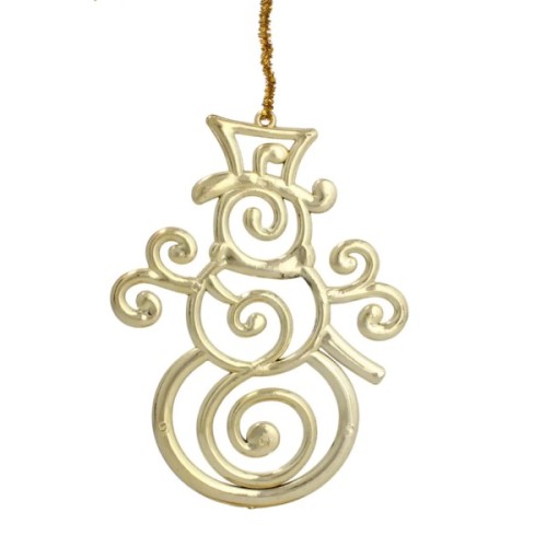 Прикраса декоративна Chomik Прикраса-підвіска пластикова "Олень, сніжинка, снігови (5900779895874_3)