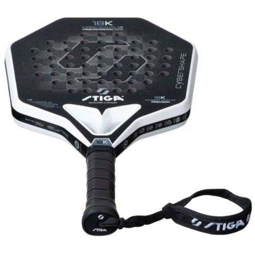 Ракетка для падел тенісу Stiga Racket Cybershape 18K (2202-1701-03) (931816)