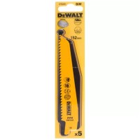 Полотно DeWALT пиляльне біметалеве, швидкий пропил, 152 мм, 6 TPI, 5 шт (DT2359)