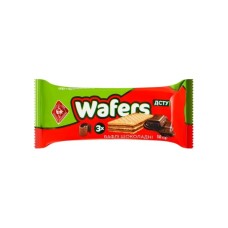 Вафлі Житомирські ласощі з начинкою Wafers шоколадні 50 г (4823103009529)