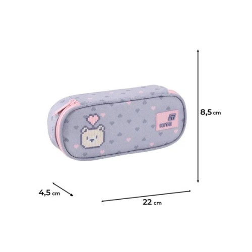 Пенал Kite 599 Pixel Love (K26-599-3)