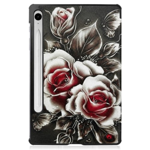 Чохол до планшета BeCover Smart Case Samsung Galaxy Tab S10 Lite SM-X400/406 10.9" Black Rose (715924)