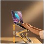 Підставка до ноутбука RTAKO RS-CP75D 3-Level Rotation Laptop Stand Silver (6930539537293)