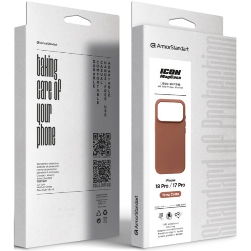 Чохол до мобільного телефона Armorstandart ICON2 MagCase Apple iPhone 18 Pro / 17 Pro Terra Cotta (ARM92301)