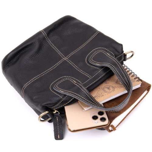 Сумка Vintage Флотар Чорна (20407)