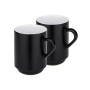 Набір чашок Kela Mattia 300 мл 2 шт Black (12756)