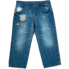 Джинси дитячі Aziz з трикотажною підкладкою (12626-98-blue)