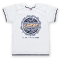 Футболка дитяча E&H "College" (4678-128B-white)