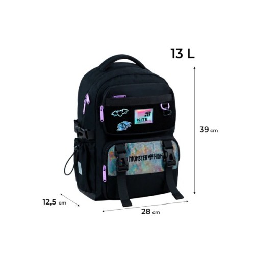 Рюкзак шкільний Kite Education 1022 Monster High (MH26-1022M)