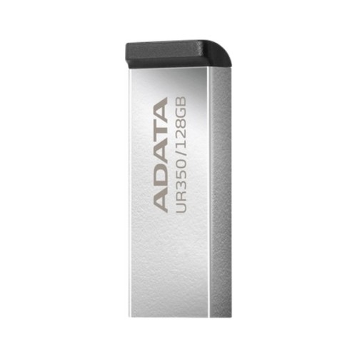 USB флеш накопичувач ADATA 128GB UR 350 Silver/Black USB 3.2 (UR350-128G-RSR/BK)