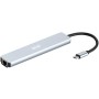Концентратор 2E USB-C 8-in-1 1xUSB 2.0 + 1xUSB 3.0 + 2xUSB-C PD + HDMI + microSD/SD + 1xRJ45 0.13m gray (2E-W2681)