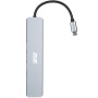 Концентратор 2E USB-C 8-in-1 1xUSB 2.0 + 1xUSB 3.0 + 2xUSB-C PD + HDMI + microSD/SD + 1xRJ45 0.13m gray (2E-W2681)