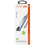 Концентратор 2E USB-C 8-in-1 1xUSB 2.0 + 1xUSB 3.0 + 2xUSB-C PD + HDMI + microSD/SD + 1xRJ45 0.13m gray (2E-W2681)