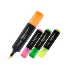 Набір маркерів Axent Highlighter 2537-A, 1-5 мм клиноп., 4 кольора (D2501-40)