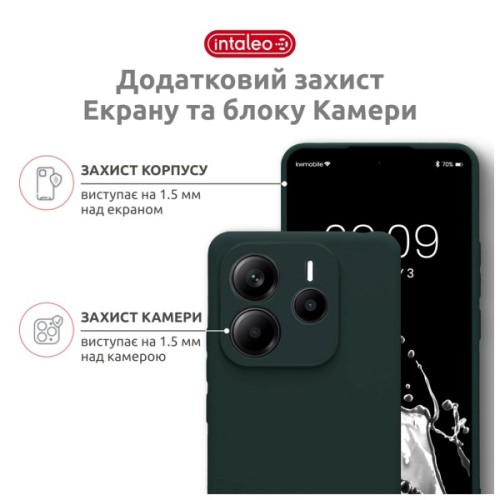 Чохол до мобільного телефона Intaleo SoftShell Xiaomi Redmi Note 14S 4G Dark Green (1283126631351)