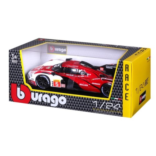 Машина Bburago Porsche 963 (124) (18-28022)