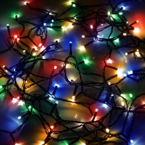 Гірлянда YES! Fun Нитка 120 LED Різнокольорова 8.4 м 8 режимів Мерехтіння (974848)