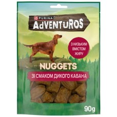 Ласощі для собак Purina AdVENTuROS Шматочки зі смаком дикого кабана 90 г (7613035516458)
