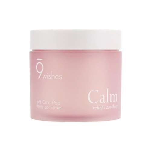 Тонік для обличчя 9Wishes Calm Toner Pad 70 шт (8809429958853)