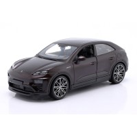 Масштабна модель автомобіля Bburago Автомодель - Porsche Macan 4 Electric чорний, 1:24 (18-21114)