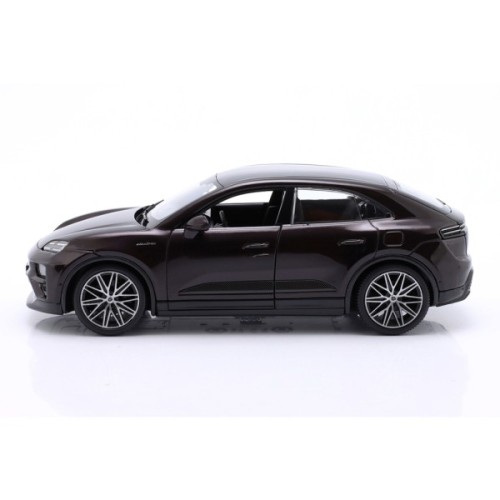 Масштабна модель автомобіля Bburago Автомодель - Porsche Macan 4 Electric чорний, 1:24 (18-21114)
