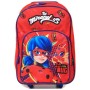 Рюкзак дитячий Perletti Miraculous LadyBug на колесах, червон (P13119)