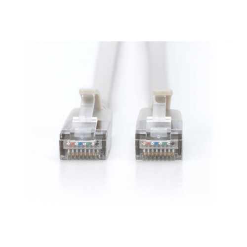 Патч-корд 1.5м, FTP, cat.6A, Sliim, AWG 32/7, Cu, LSZH, grey Digitus (DK-1632-A-015S)
