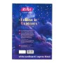 Білий картон ZiBi крейдований двосторонній UNICORN, А4, 10 аркушів (ZB.1991-07)