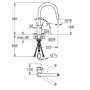Змішувач Grohe Eurosmart Cosmo (31481001)