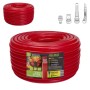 Шланг для поливу Alloid Pro армований, 3-шаровий, SCARLET BUTTERFLY, 3/4", 50м (WH-67673)