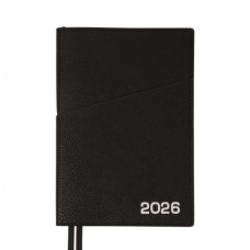 Тижневик Leo planner А5 датований 2026 "Credo", інтегральний, чорний, 368 сторінок (252647)