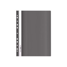 Папка-швидкозшивач Economix А4 Light з перфорацією, чорна (E38504-01)