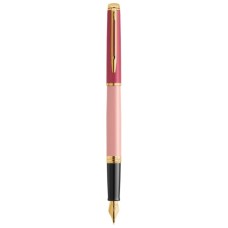 Ручка пір'яна Waterman HEMISPHERE Colour Blocking Pink GT  FP F (12 581)
