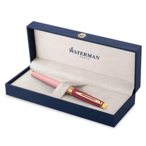 Ручка пір'яна Waterman HEMISPHERE Colour Blocking Pink GT  FP F (12 581)
