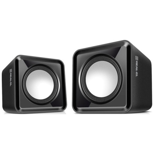 Акустична система REAL-EL S-10 USB Black (EL121100020)