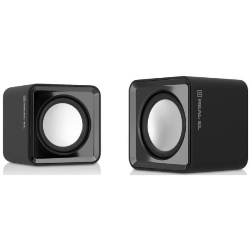 Акустична система REAL-EL S-10 USB Black (EL121100020)