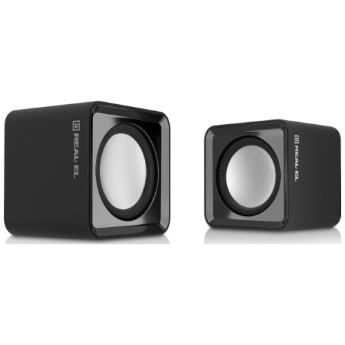 Акустична система REAL-EL S-10 USB Black (EL121100020)