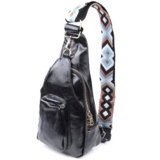 Сумка Vintage Жіноча з екошкіри Чорна (22776)