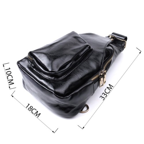 Сумка Vintage Жіноча з екошкіри Чорна (22776)