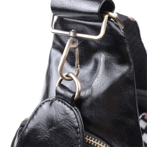 Сумка Vintage Жіноча з екошкіри Чорна (22776)