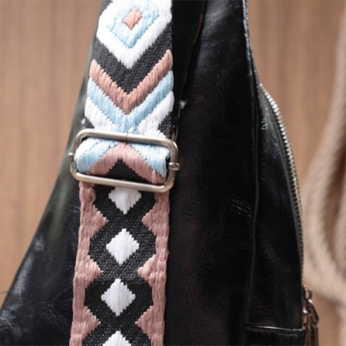 Сумка Vintage Жіноча з екошкіри Чорна (22776)