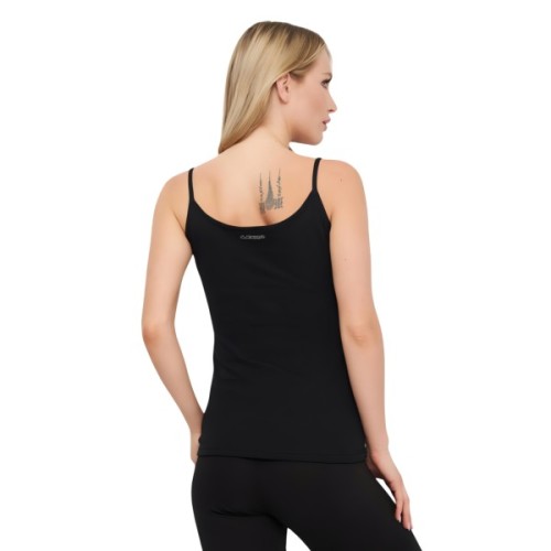 Майка Kappa Top Liscio Spalla Stretta K2306 Nero чорний L (8016279474109)