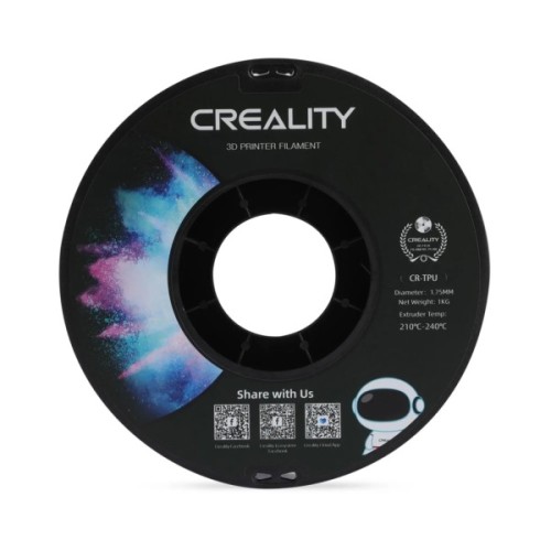 Пластик для 3D-принтера Creality TPU 1кг, 1.75мм, black (3301040040)