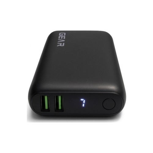 Батарея універсальна GEAR 10000mAh, PD/22.5W, black (WP942P)